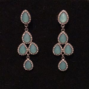 Turquoise post earrings